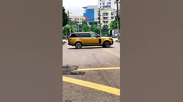 Range Rover Gold Range Rover Bd Car Shorts Tiktok Rangerover Best Best Range Rover In Bangladesh 