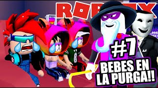 Soy un Bebe en La Purga de Roblox | Roblox Break In Capitulo 7 | Juegos Roblox en Español