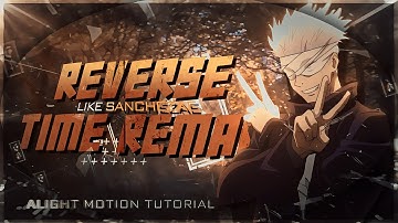 reverse time remapping like sanchezae on mobile Tutorial
