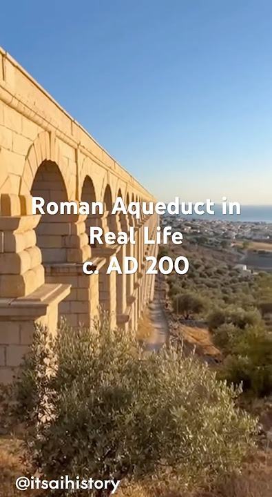 🏛️ c. AD 200 | Roman Aqueduct at Moria | Lesbos (Greece)