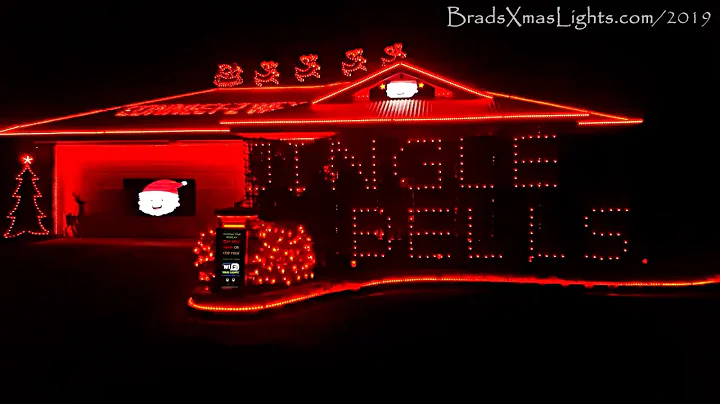 Jingle Bells - Brad's Xmas Lights 2019