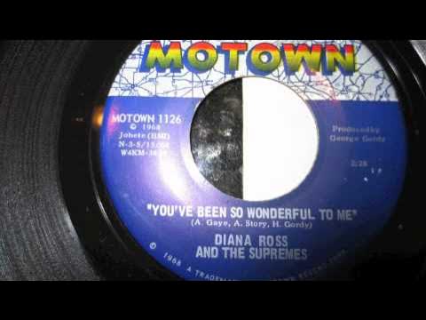 DIANA ROSS & SUPREMES YOU'VE BEEN SO WONDERFUL TO ME