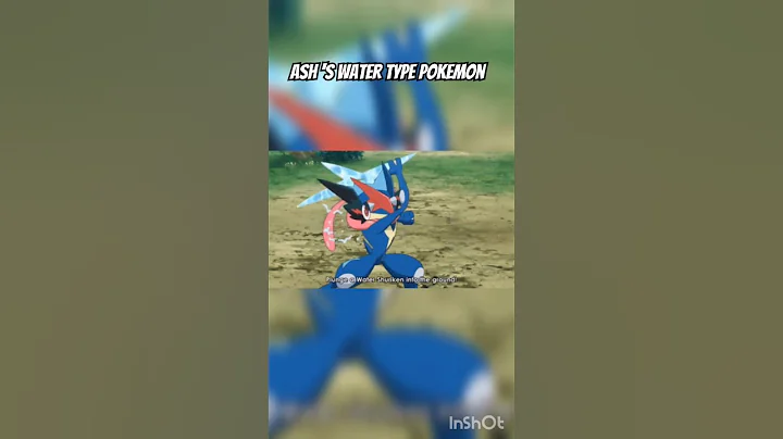 Ash's water type pokemon #pokemon #ash #watertype #youtube