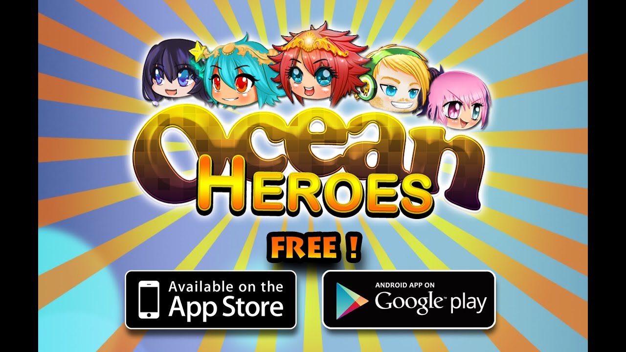 Free game app Ocean Heroes YouTube
