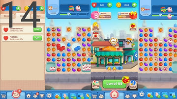 Matching Madness: Match 3 Puzzle games. Level 63 - 65  #tinytacticsgames