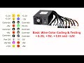 Power Supply [SMPS] Basic Wire Color Coding & Testing  +3.3V, +5V, +12V and -12V by Technical Adan.