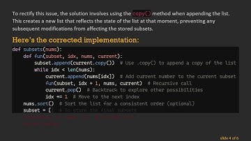 Generating All Subsets of a List in Python