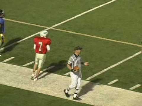 Officials don't usually get the opportunity to catch a pass. Mike did and he made the reception. From the Penn-Ohio All-Star Football Classic from Reeves Stadium on the campus of Geneva College in Beaver Falls, Pennsylvania On the call for the Game of the Week is Marc Grandinetti www.rubinoproductions.tv Brought to you by www.mortgagelendingsolutions.com