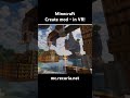 Minecraft create mod in VR - rotating crane! #minecraft #minecraftbuilding #minecraftsurvival