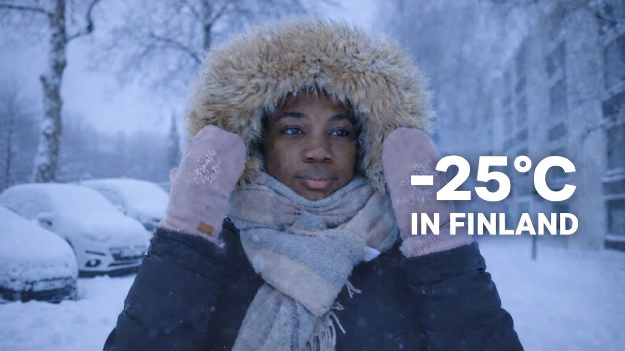 «Жизнь в Финляндии во время экстремальной зимы ❄️ | Самые холодные зимние темные утра, замерзшие ...