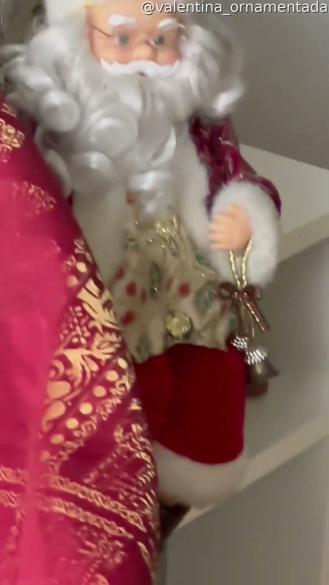 Sneaky Cat Shakes Santa || ViralHog