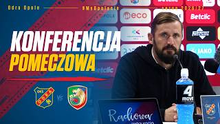 Konferencja prasowa po meczu Odra Opole 1:0 Miedź Legnica (11.10.2026)