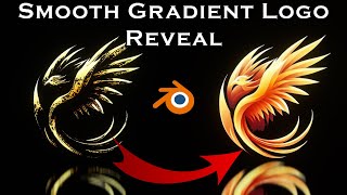 Must Try Gradient Logo Reveal Animation - Blender Tutorial
