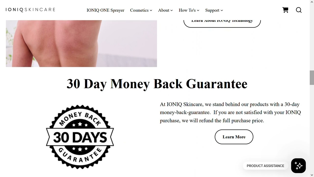 IONIQ ONE Sprayer + TAN, an At-Home Spray Tan System Review