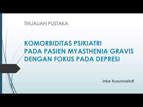 Video: Pengeluaran Sendiri Untuk Pasien Myasthenia Gravis Di Tiongkok: Sebuah Studi Tentang Pasien Yang Diasuransikan Oleh Asuransi Kesehatan Dasar Di Tiongkok, 2013-2015