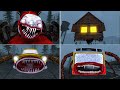 All monsters jumpscares  bus eater house head choochoo charles car eater