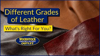 Comparison of Full Grain, Top Grain, and Split Leather