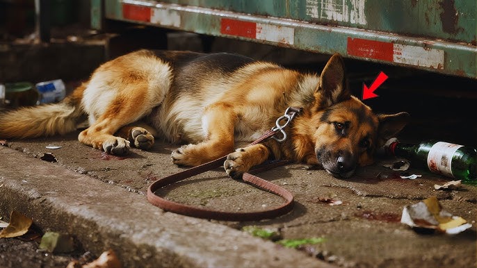 German Shepherd Dog Beaten and Abandoned by Owner, Its Subsequent Actions Shock Everyone! - YouTube