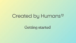 How to Get Started on Created By Humans | Easy Registration Guide