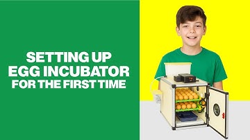 Setting Up Egg Incubator For The First Time. Easy as 1,2,3.