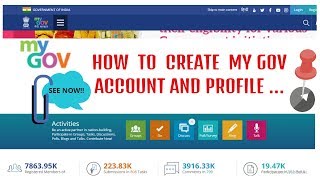 HOW TO CREATE MY GOV ACCOUNT AND PROFILE; Easy Step-wise-Step Detailed Process; Register & Update