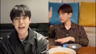 baekhyun and nct doyoung voice together sounds like heaven .