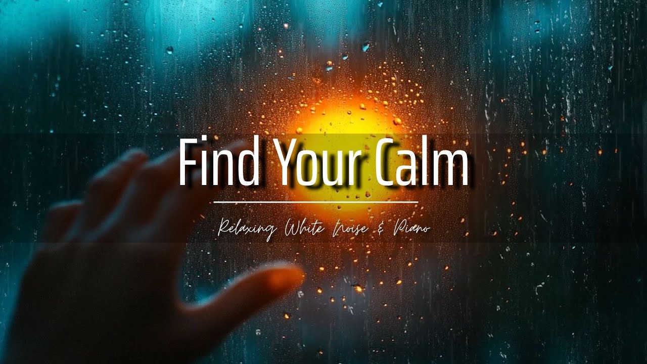 Calm Rain Piano | Relaxing Healing Music for Sleep, Rain Sounds for ...