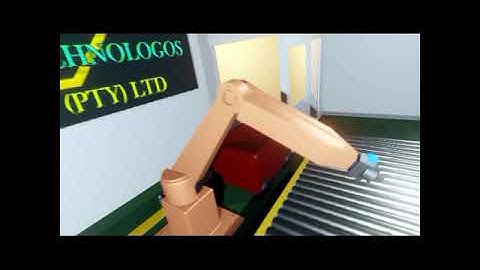 Robot Harm in Blender, Render in EEVEE