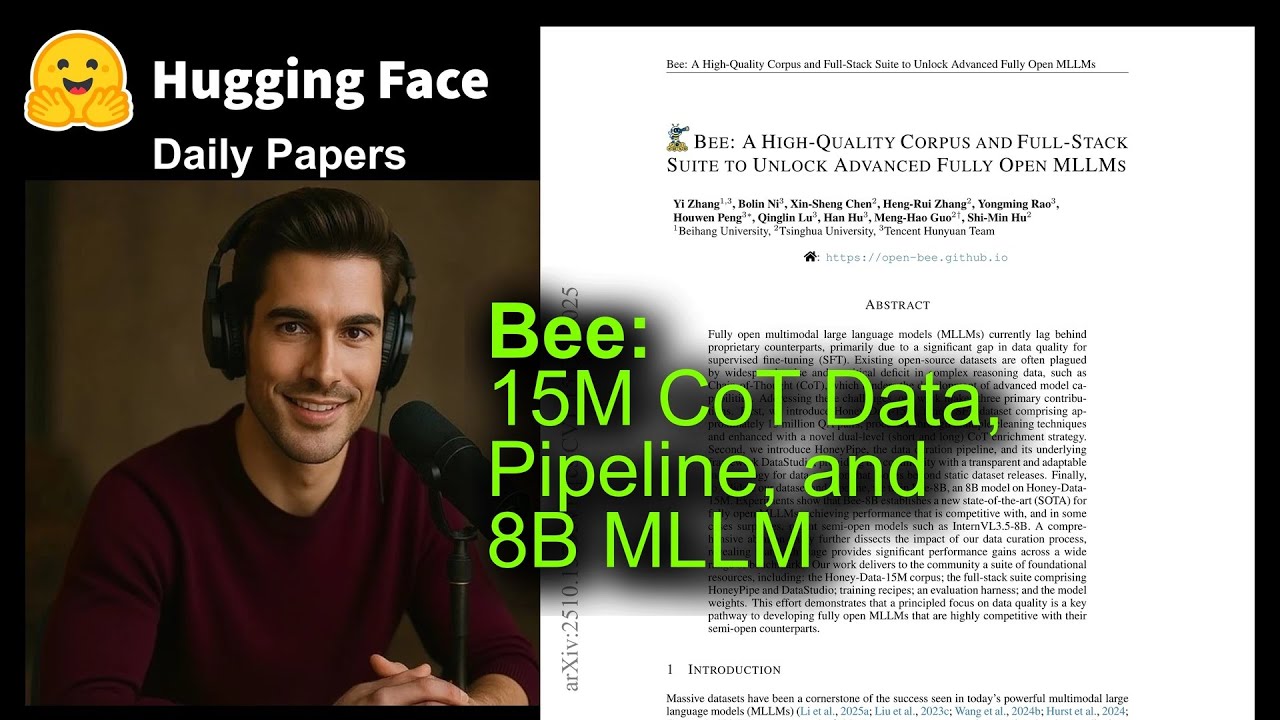 Bee: 15M CoT Data, Pipeline, and 8B MLLM