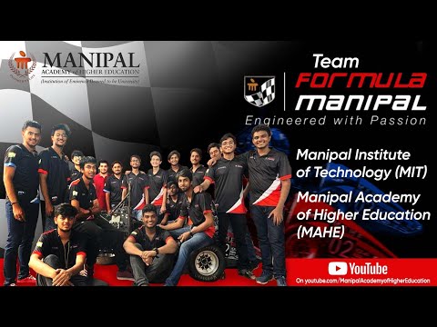 Team Formula Manipal - Manipal Institute of Technology (MIT - MAHE) Based Student Project