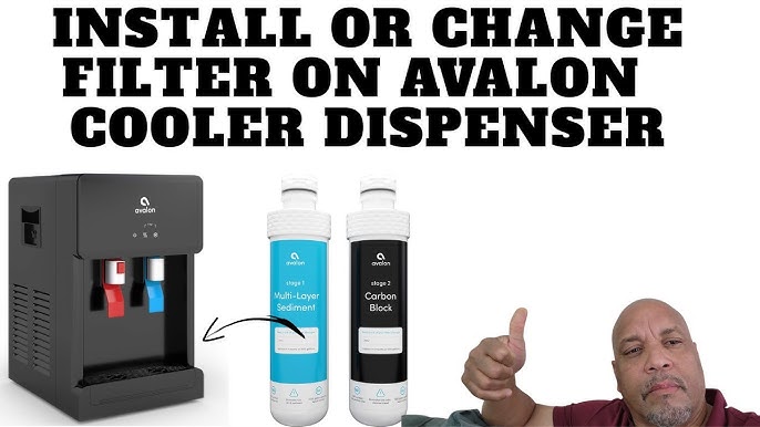 Avalon Water Cooler - Changing the Filters Freestanding Unit 