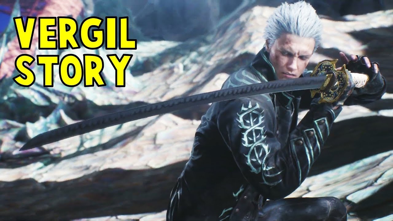 DEVIL MAY CRY 5 All Vergil Cutscenes (DMC 5) 