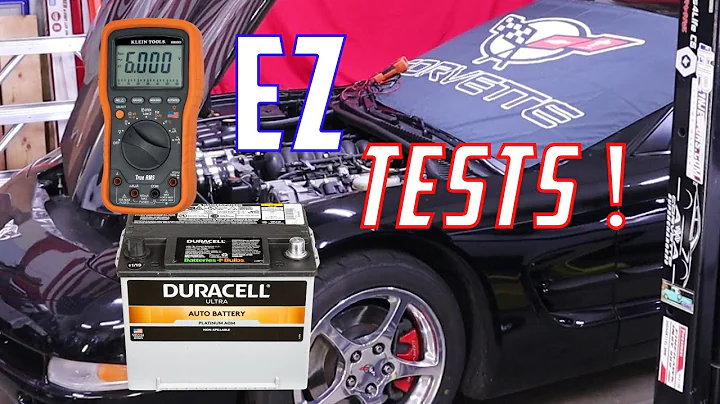 Dead C5 Corvette Battery? (Don't Panic - Easy Tests ANYONE Can Do!)