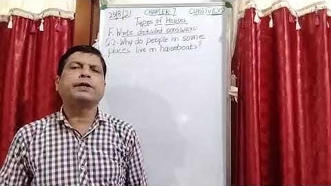 Class IV EVS 25 08 2021 by Mr Rupesh Chapter 7 Types of Houses