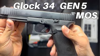 I WON A GLOCK! Glock 34 Gen 5 MOS Unboxing