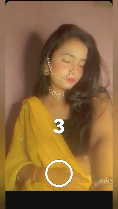  Snapchat Filter Selfie/Saree Edition 🌻💛 #shorts #snapchatfilter #pose ...
