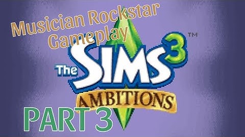 The Sims Ambition JAVA Mobile Game - Musician Sim PART 3.