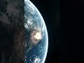 Asteroid impact on the earth i large meteor hitting our planet i