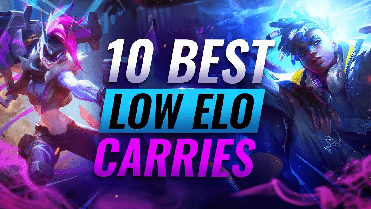 10 BEST CHAMPIONS To CLIMB Out Of Low Elo - League of Legends