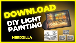 Led light painting with free pattern download screenshot 1