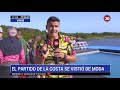 Álvaro Páez en Canal 26 - La previa del desfile de Moda 2020 en Entre Medanos, partido de la Costa.