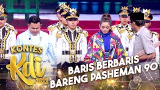 Kocak! Host KDI Belajar Baris Berbaris Bareng Pasheman 90 | KONTES KDI 2022