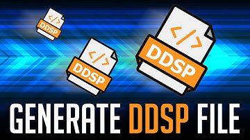 Basic setup: Generate DDSP file