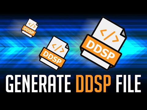 Basic setup: Generate DDSP file