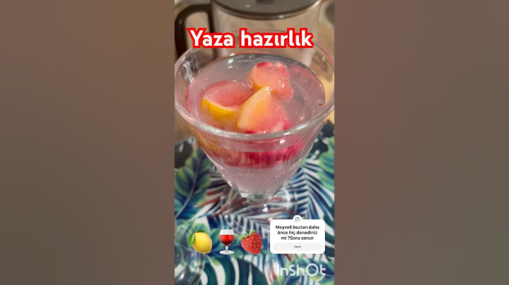 Yaza hazırlık ￼ meyveli buz yapımı /kolay şık görünümlü..!￼#yummy #içecektarifleri #buzlu #meyve