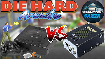 Saturn vs MiSTer FPGA - Die Hard Arcade (Also Demo of Dumping Games)