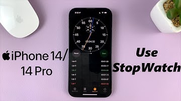 iPhone 14/14 Pro: How To Use Stop Watch