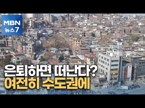 노령층 1인 가구도 수도권 집중 주거형태 변화 불가피 MBN 뉴스7 