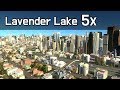 Cities Skylines Green Cities - Lavender Lake, 시티즈 스카이라인 그린시티 - 라벤더 호수, 170K/9T