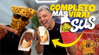 PROBANDO LOS COMPLETOS (HOT DOG) MÁS VIRALES de CHILE🌭🇨🇱 ¿SUS DYLANTERO ES COMIDA RÁPIDA CARA? 💵